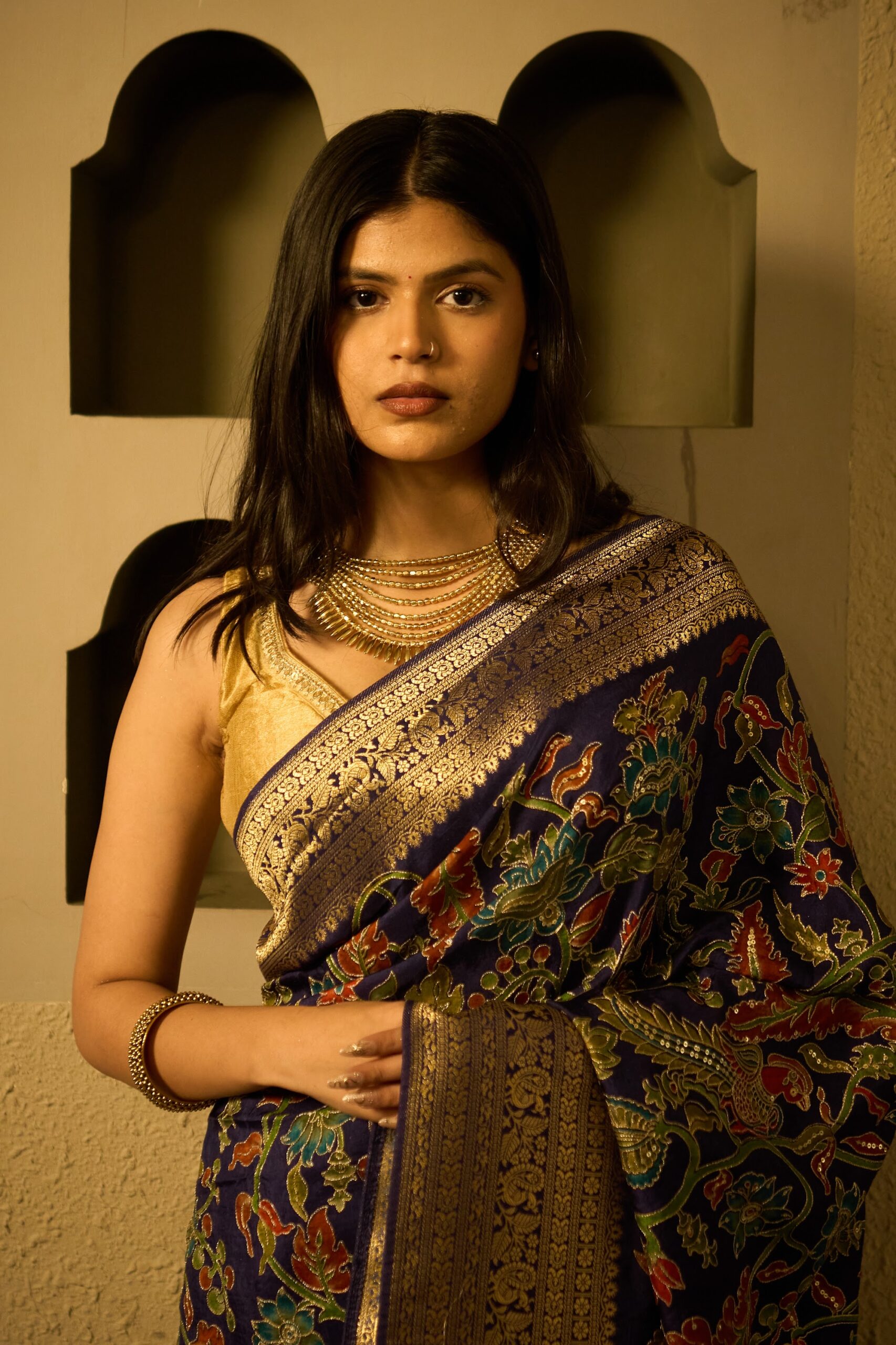 Silk saree by Ayush Sharma Sarees