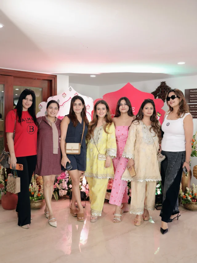 Designers and guests at a Style Loft show